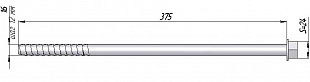 (Д20)Болт Д20х12-375